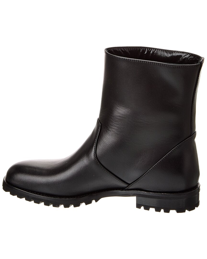 Manolo Blahnik Motosa 30 Leather Boot