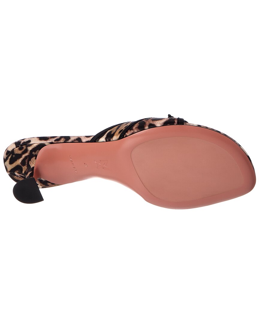 Amina Muaddi Eleonora Satin Sandal