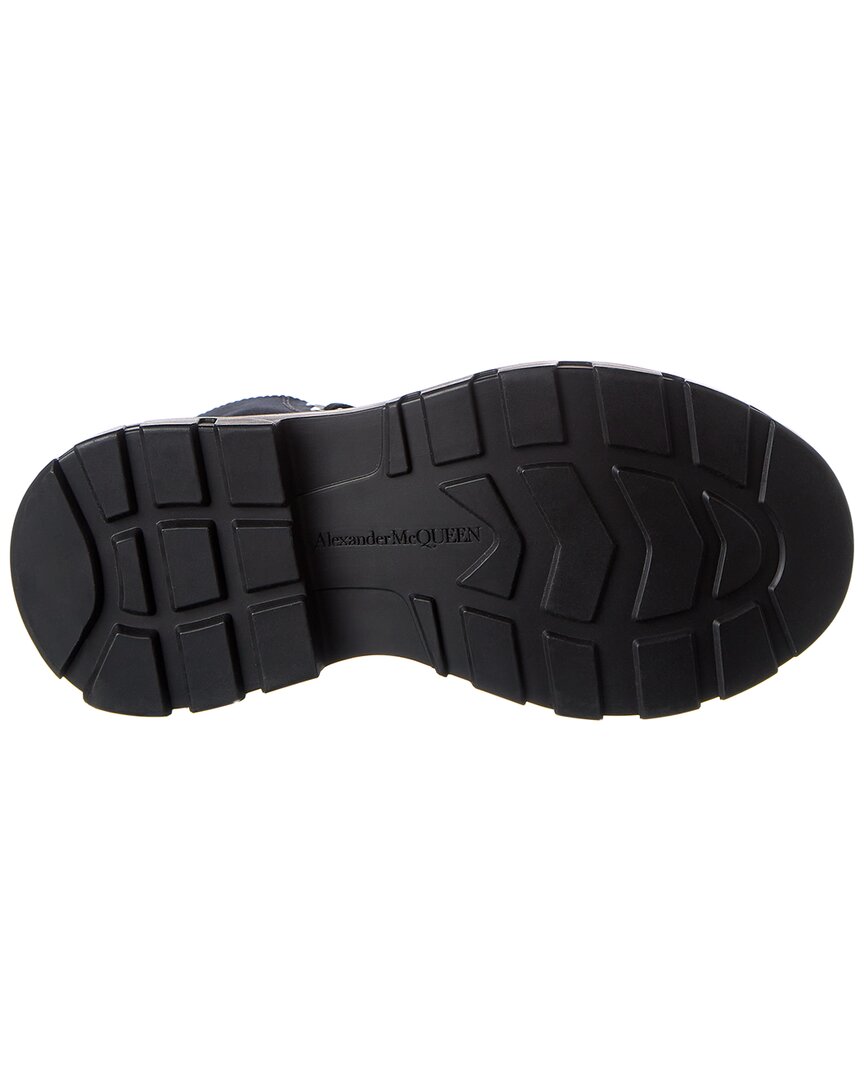 Alexander Mcqueen Tread Slick Canvas Boot