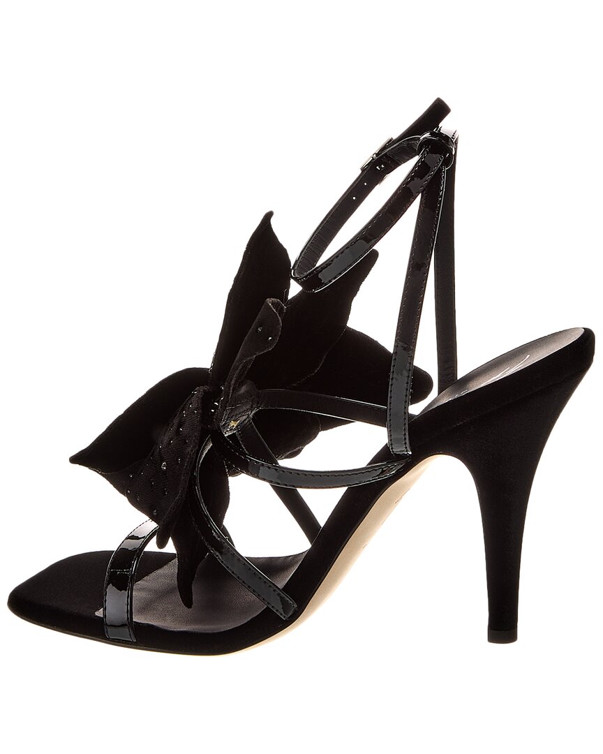 Giuseppe Zanotti Curvy 105 Velvet Sandal