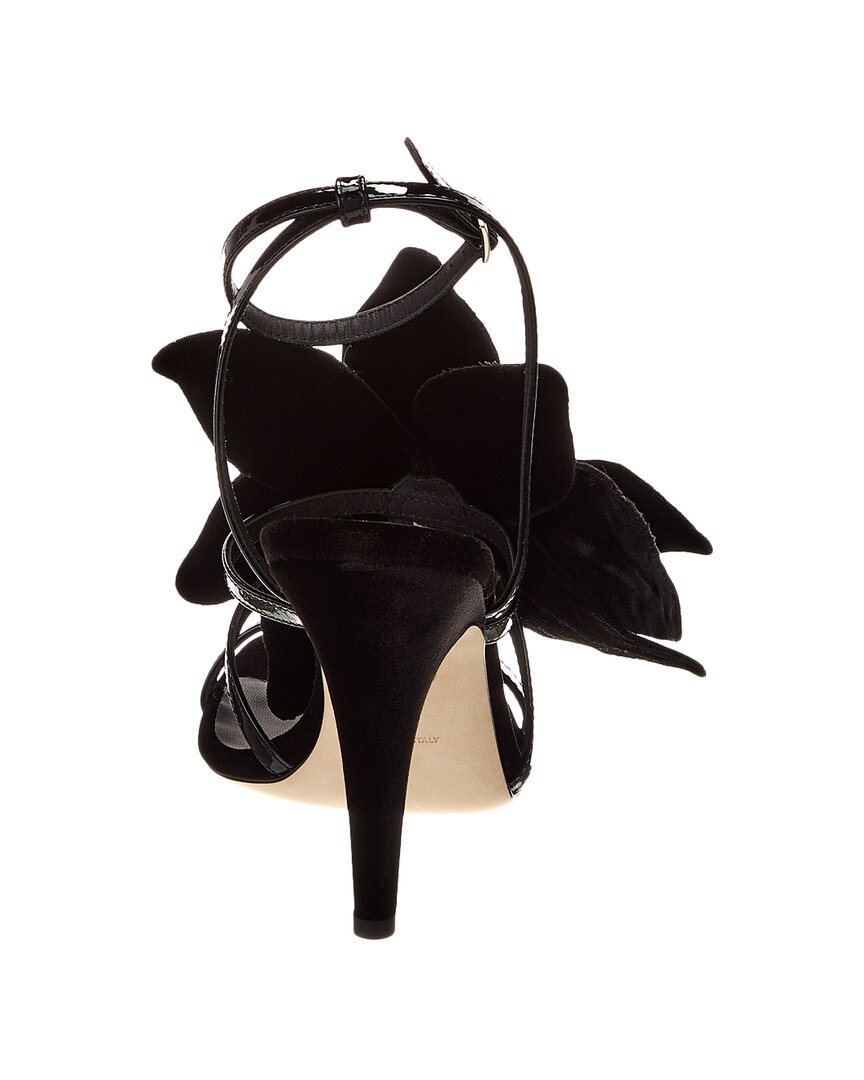 Giuseppe Zanotti Curvy 105 Velvet Sandal