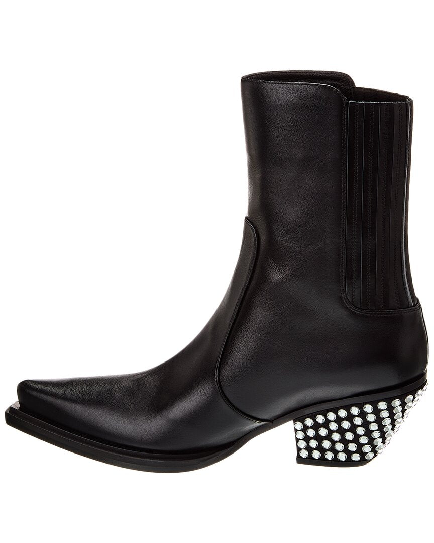 Giuseppe Zanotti Tarantino 55 Leather Boot