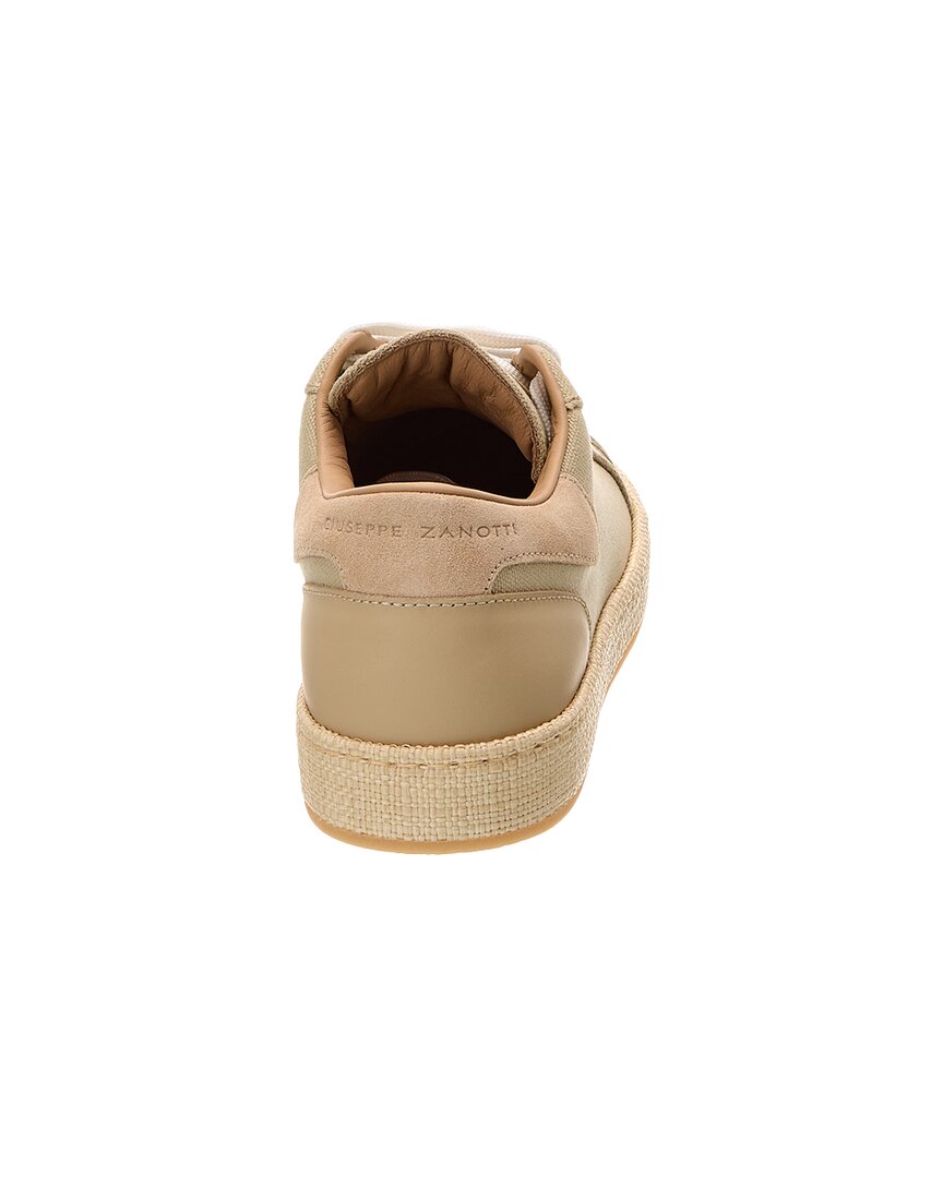 Giuseppe Zanotti Gz/City Canvas & Leather Sneaker