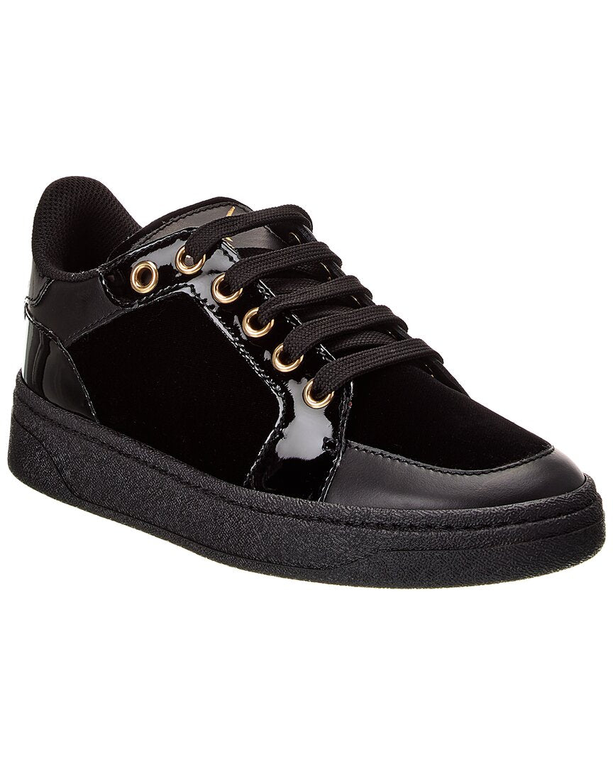 Giuseppe Zanotti Gz/94 Velvet & Leather Sneaker