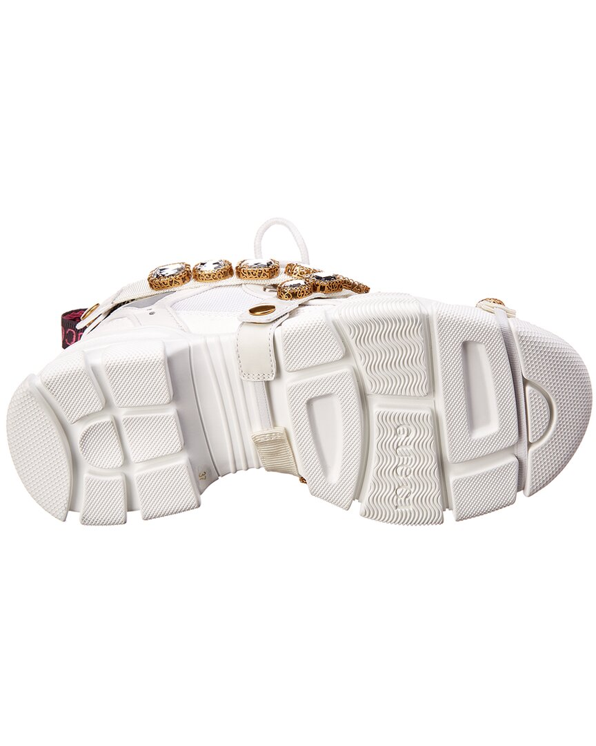 Gucci Flashtrek Leather & Mesh Sneaker
