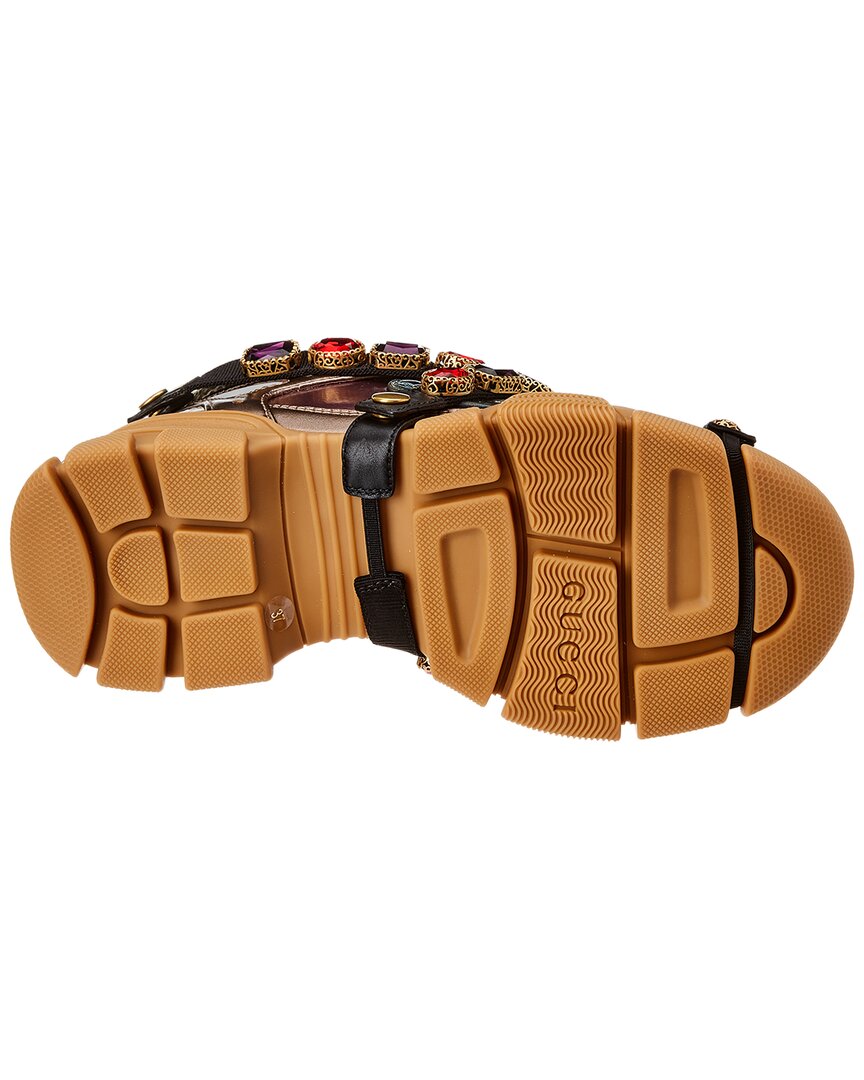 Gucci Flashtrek Leather & Mesh Sneaker