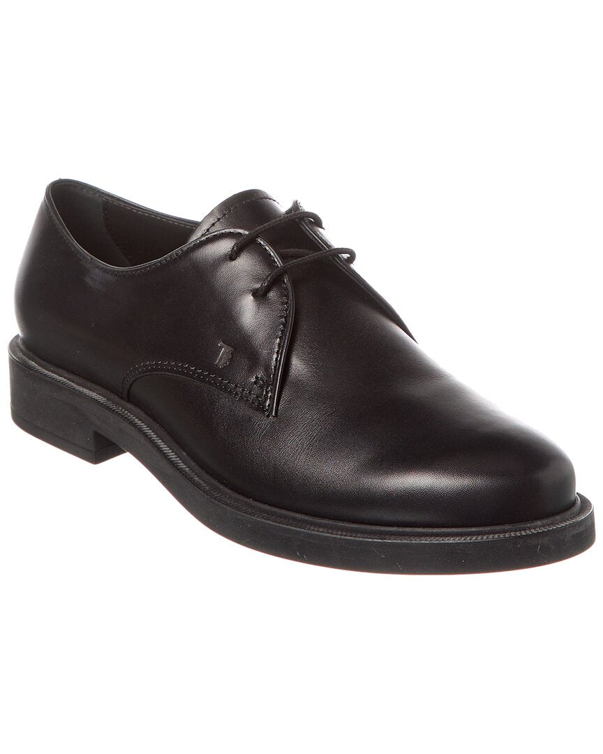 Tod’S Leather Oxford Black 36