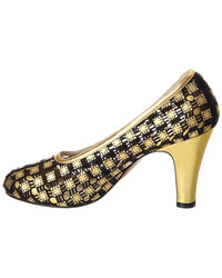 Ferragamo Archives 1930 Fantastica Leather Pump