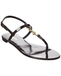 Saint Laurent Cassandra Patent Sandal