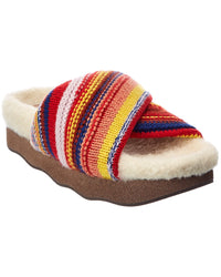 Chloé Wavy Slide Red 37