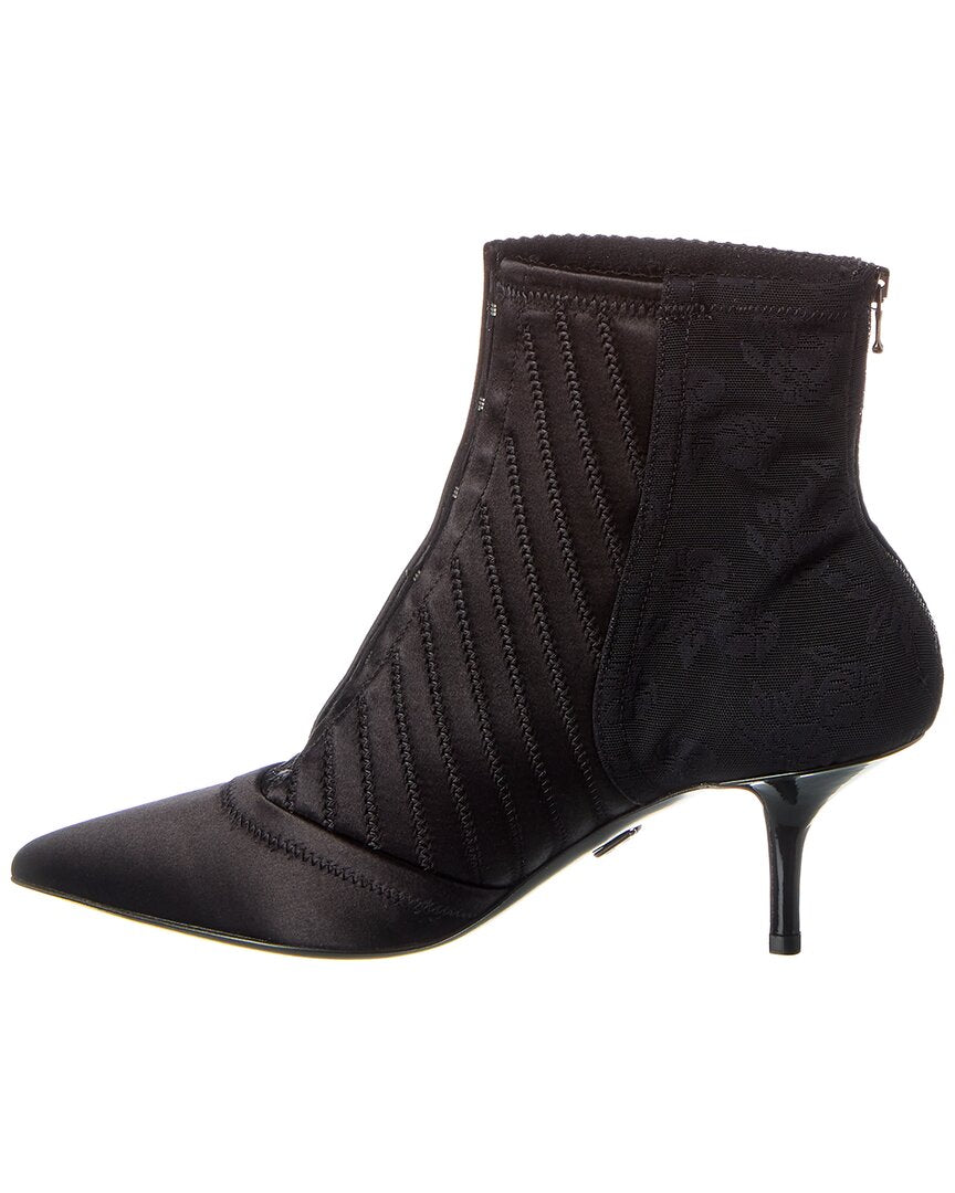 Dolce & Gabbana Corset Satin & Lace Bootie