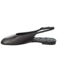 Burberry Baby Leather Slingback Flat