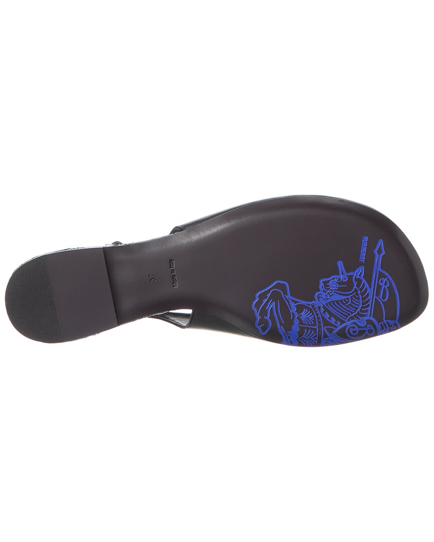Burberry Baby Leather Slingback Flat
