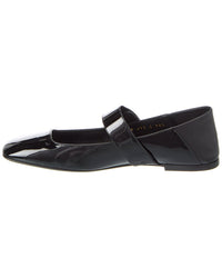 Valentino Vlogo Locker Patent Flat