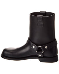 Loewe Campo Leather Biker Boot