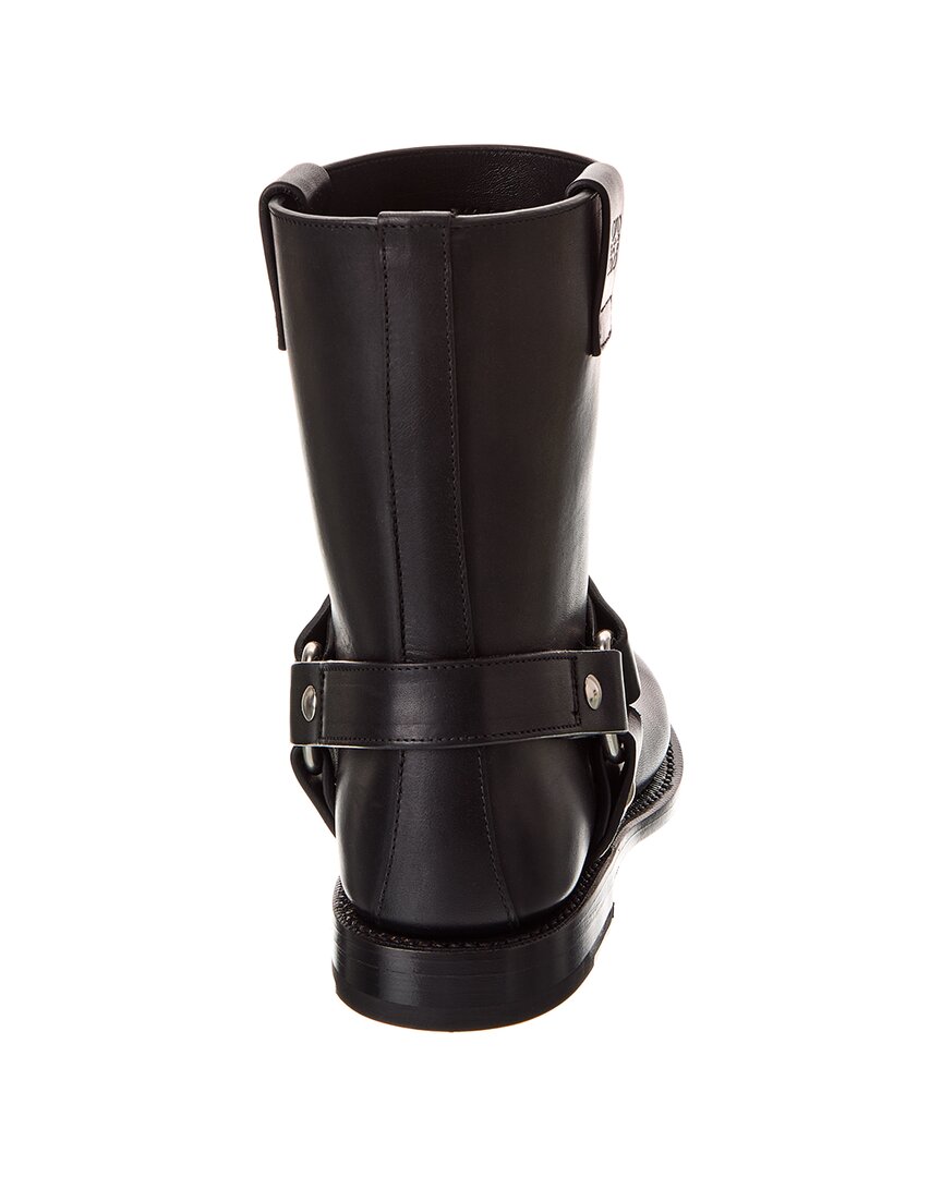 Loewe Campo Leather Biker Boot
