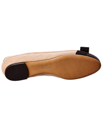 Ferragamo Varina Quilted Leather Ballet Flat