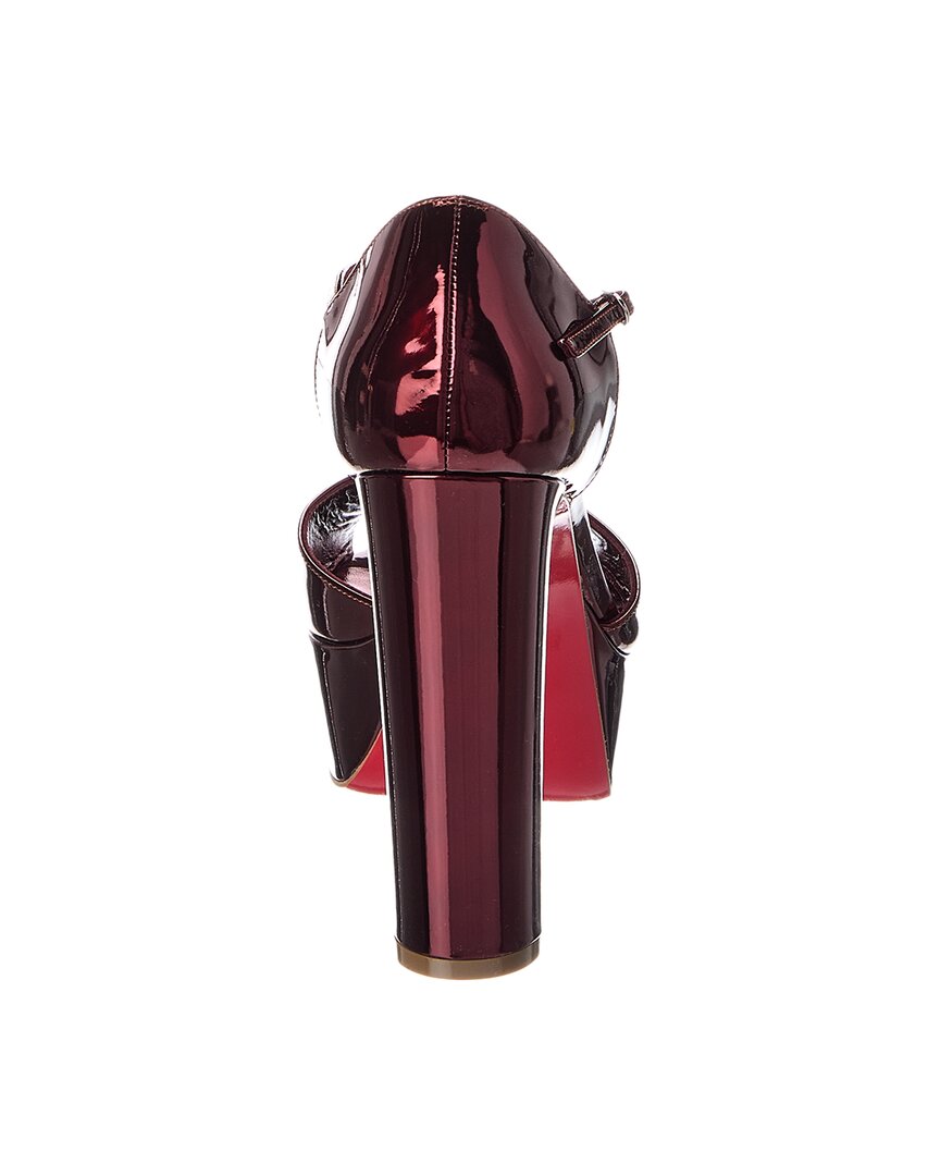 Christian Louboutin Sandaloo 130 Leather Platform Sandal