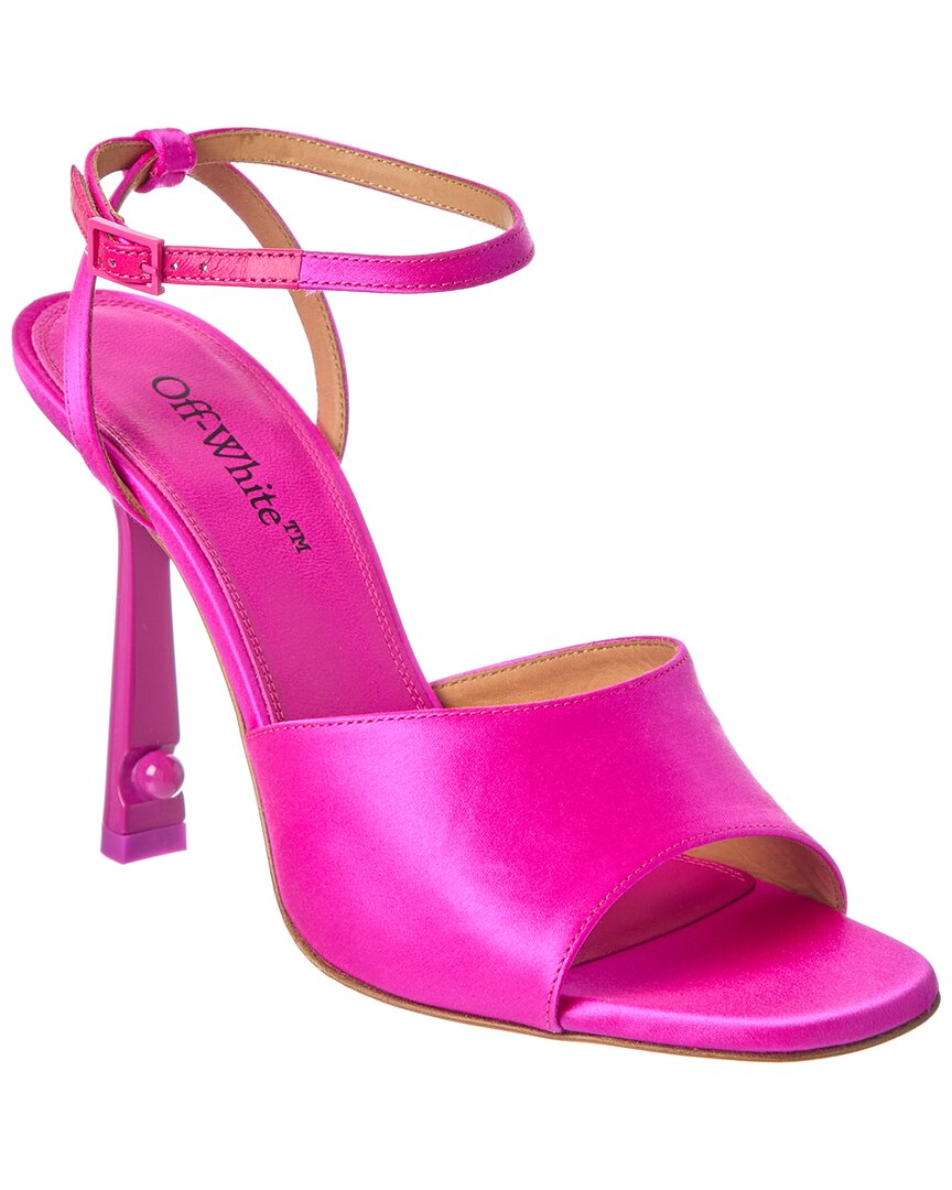 Off-White™ Pop Pearl Satin Sandal