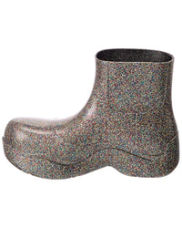 Bottega Veneta The Puddle Glitter Rubber Boot