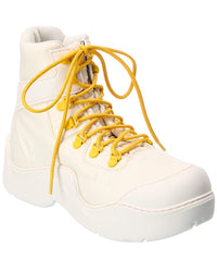 Bottega Veneta The Puddle Bomber Rubber Boot White