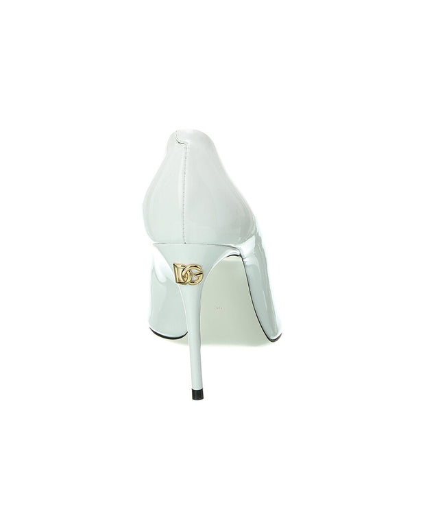 Dolce & Gabbana Dg Logo Patent Pump
