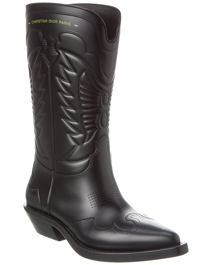 Dior Wind Rubber Boot Black