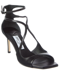Jimmy Choo Ayla 75 Leather Sandal