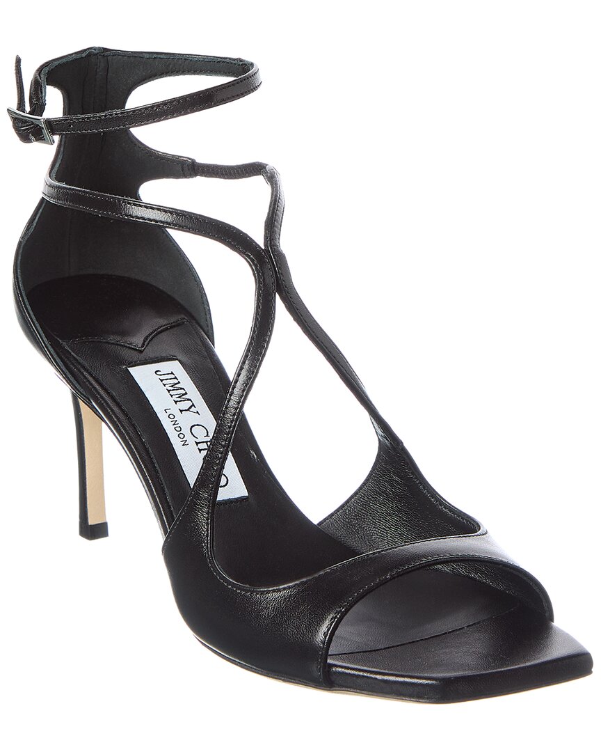 Jimmy Choo Ayla 75 Leather Sandal