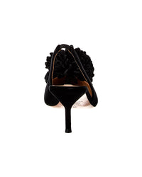 Aquazzura Couturier 65 Velvet Slingback Pump