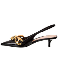 Gucci Marina Patent Slingback Pump