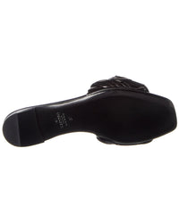 Valentino Atelier 03 Rose Edition Leather Sandal, 36, Black