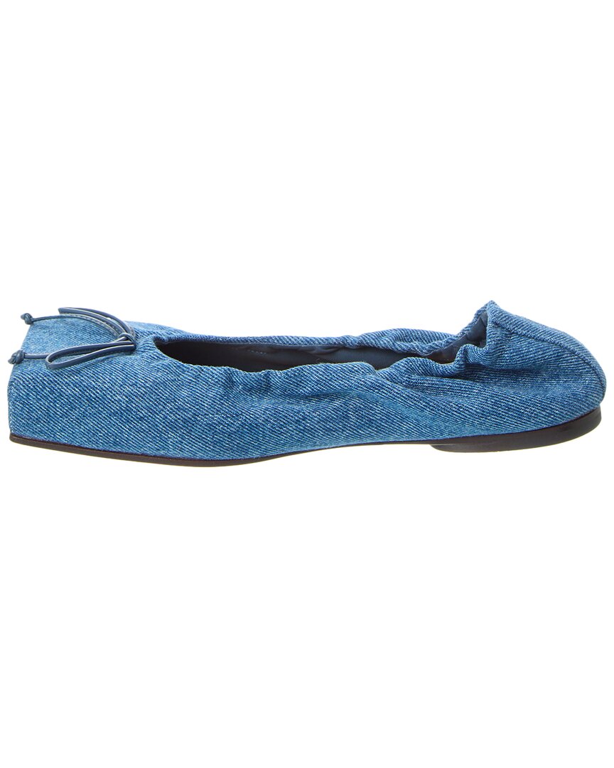 Jacquemus La Casa Denim Ballet Flat