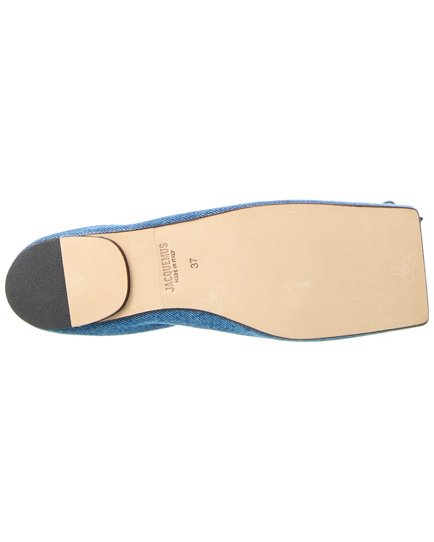 Jacquemus La Casa Denim Ballet Flat