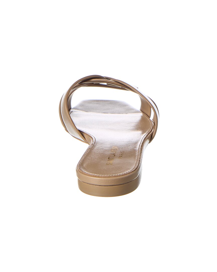 Saint Laurent Tribute Leather Sandal