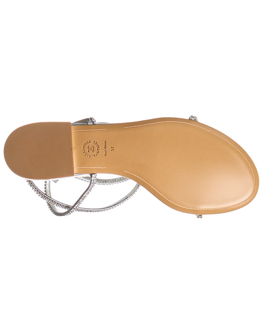 Alexandre Vauthier Amina Leather Sandal