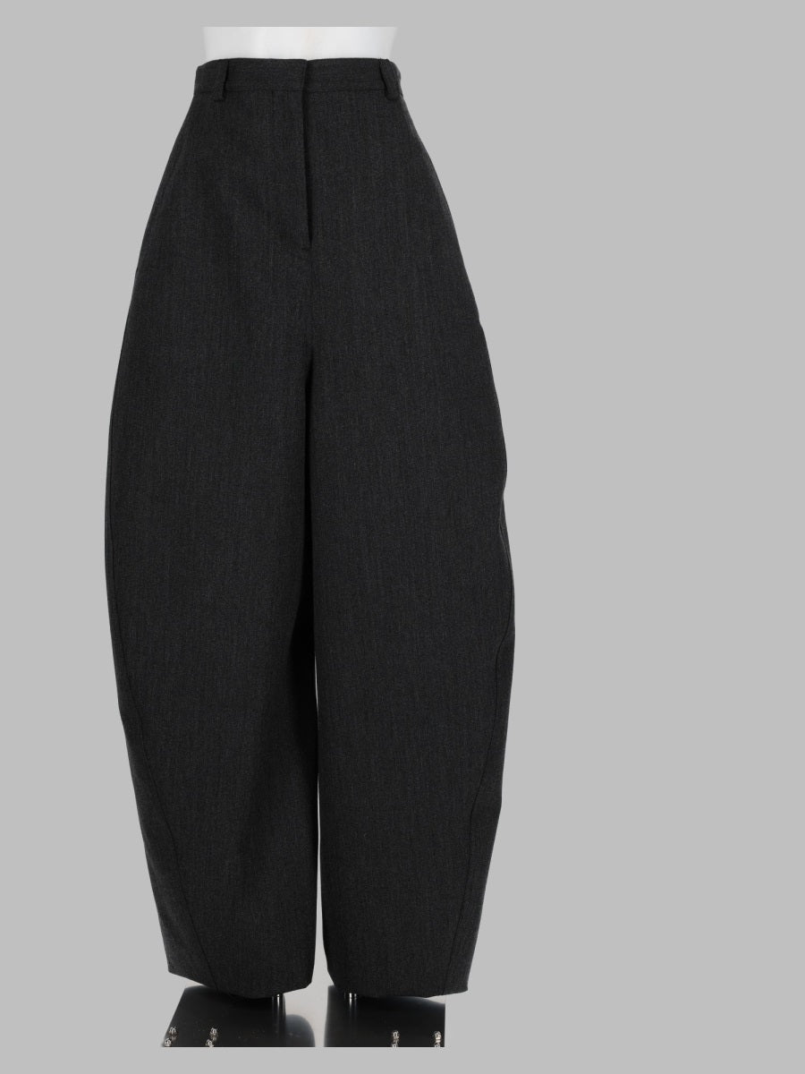 Balenciaga Women Pantalone Barrel In Lana