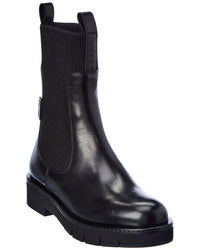 Ferragamo Otello Leather Bootie