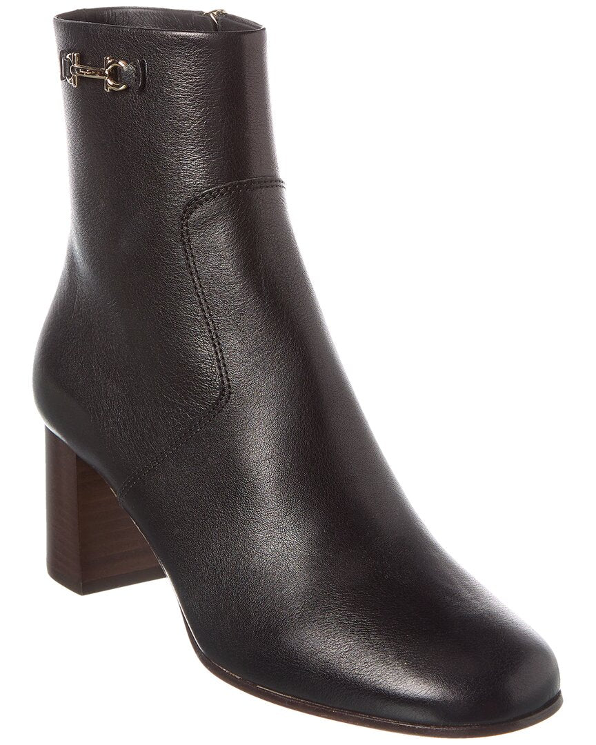 Ferragamo Ferragamo Otello Leather Bootie