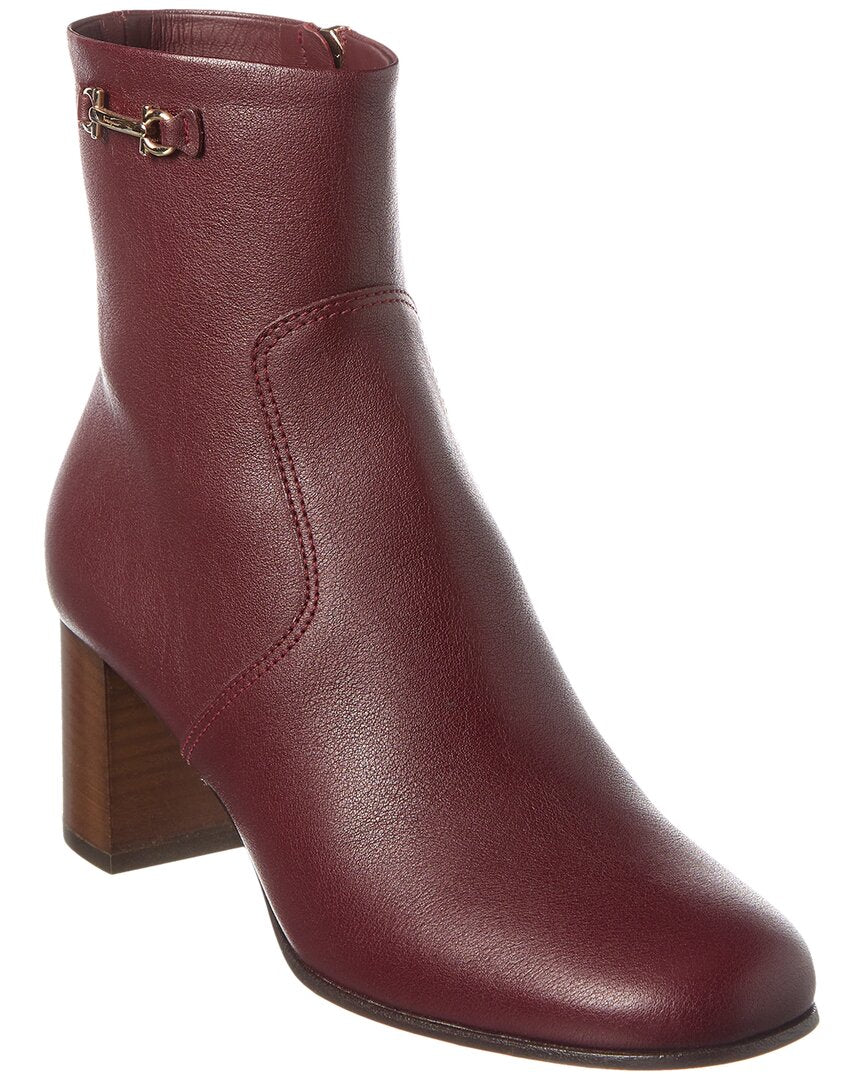 Ferragamo Ferragamo Otello Leather Bootie