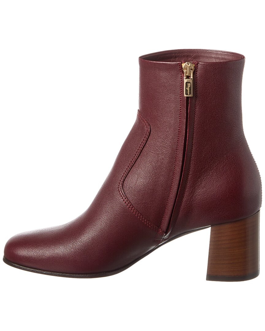 Ferragamo Ferragamo Otello Leather Bootie