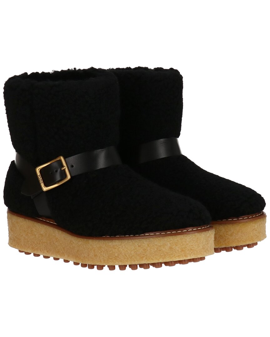 TOD's Tods Flatform Wool Boot