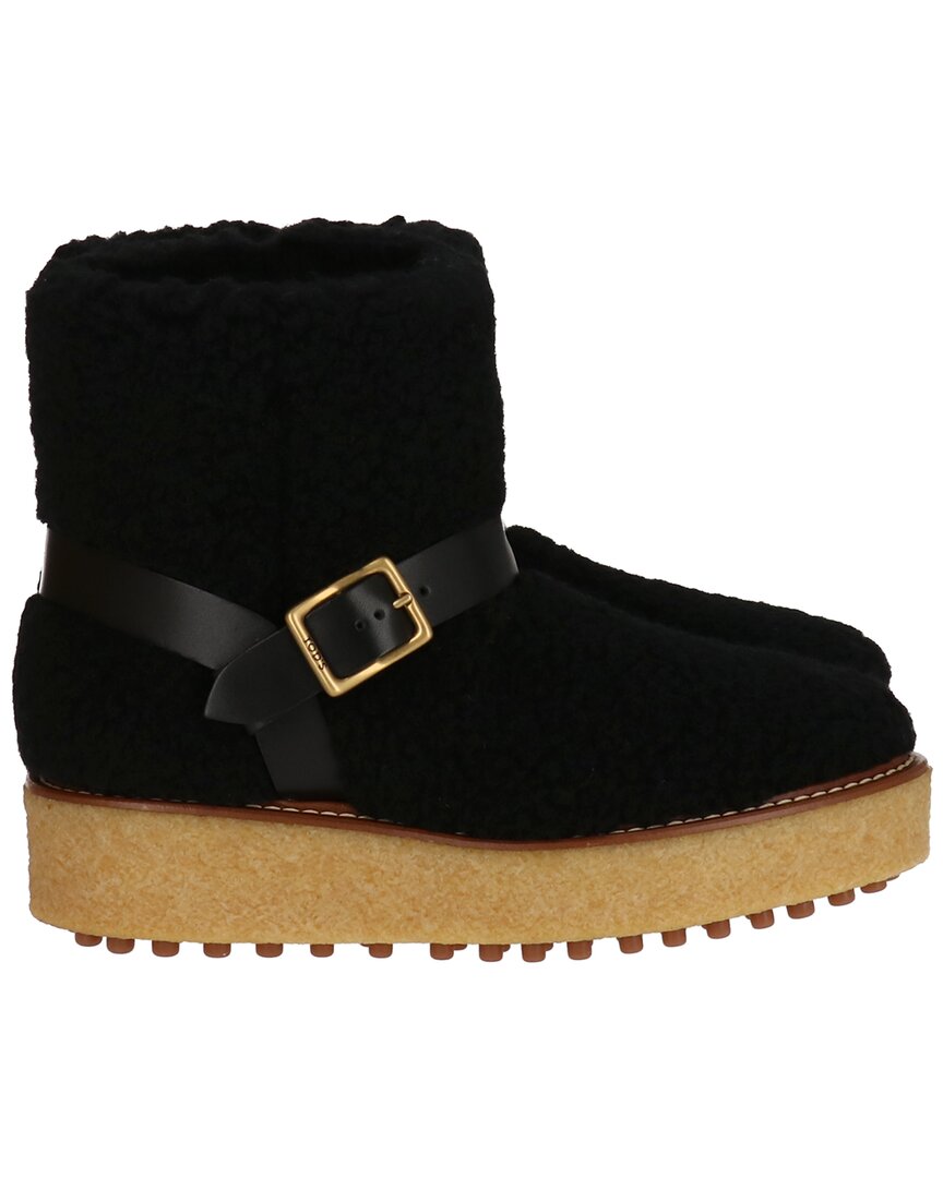 TOD's Tods Flatform Wool Boot