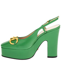 Gucci Horsebit Leather Pump