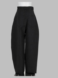 Balenciaga Women Pantalone Barrel In Lana