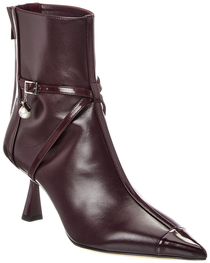 Jimmy Choo Aren Ab 65 Leather Bootie