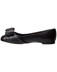 Ferragamo Varina Leather Flat