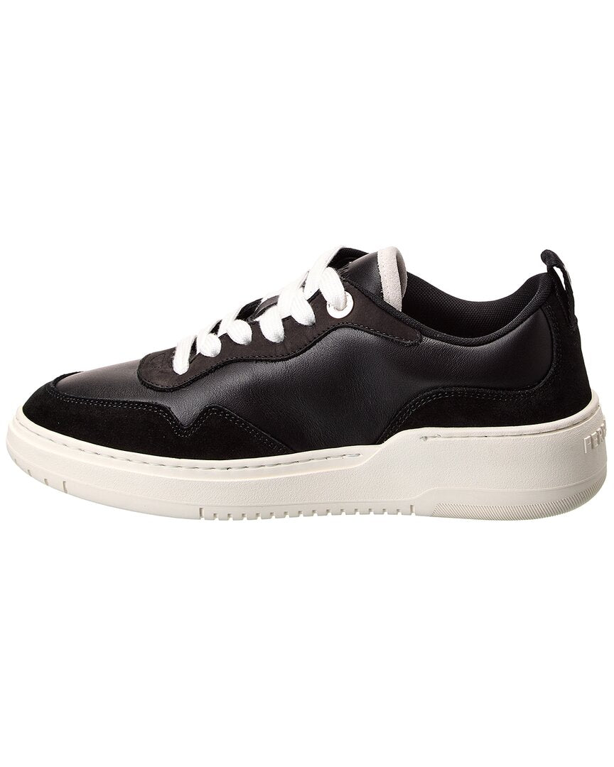 Ferragamo Dania Leather & Suede Sneaker