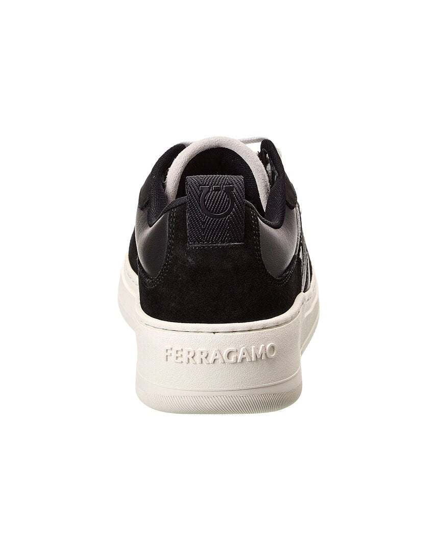 Ferragamo Dania Leather & Suede Sneaker – Bluefly