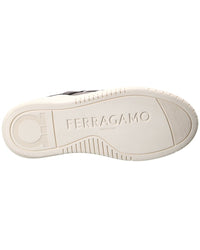 Ferragamo Dania Leather & Suede Sneaker